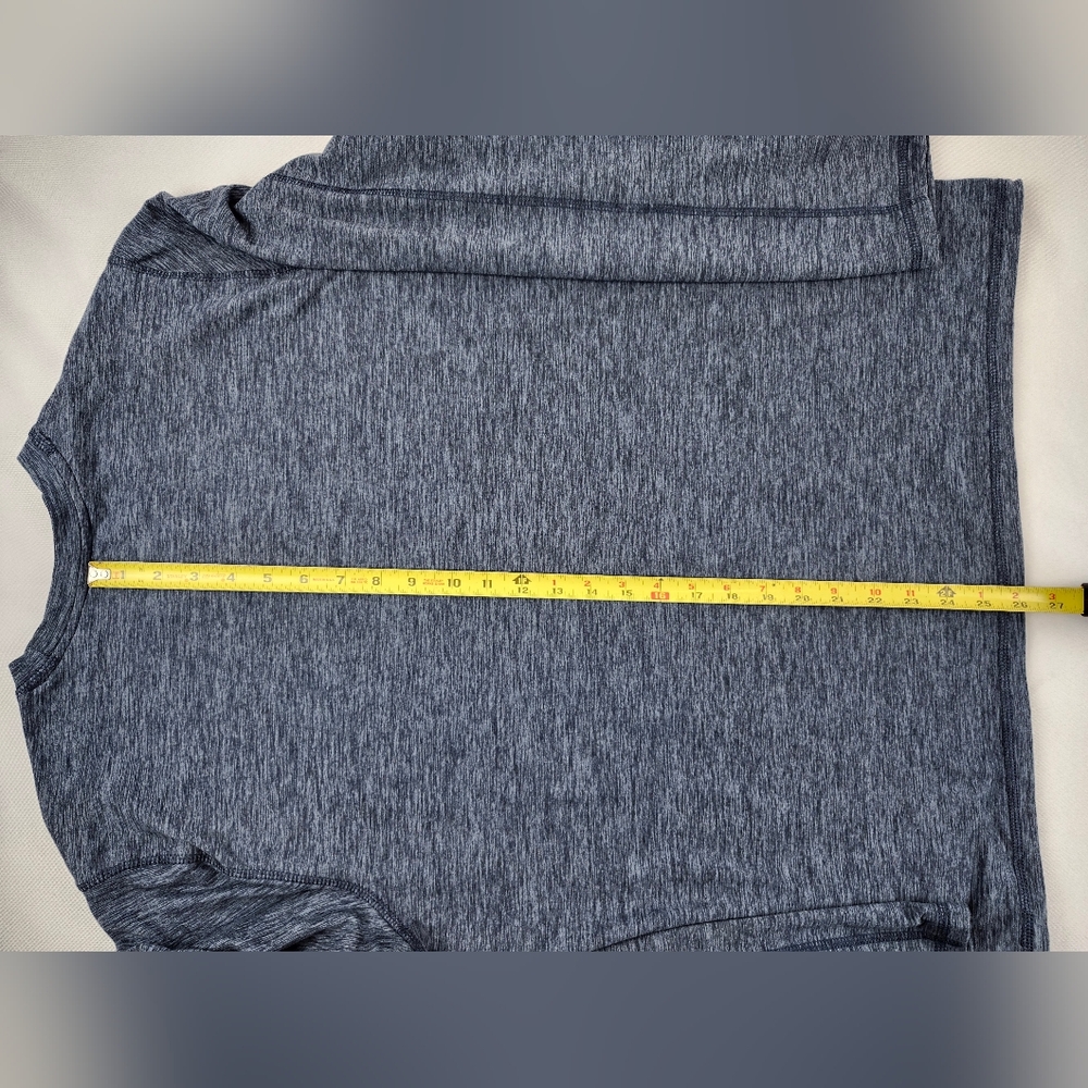 Rugged Elements Men's Long Sleeve Crew Neck Tee, Gray Blue, Size Large - Picture 5 of 10